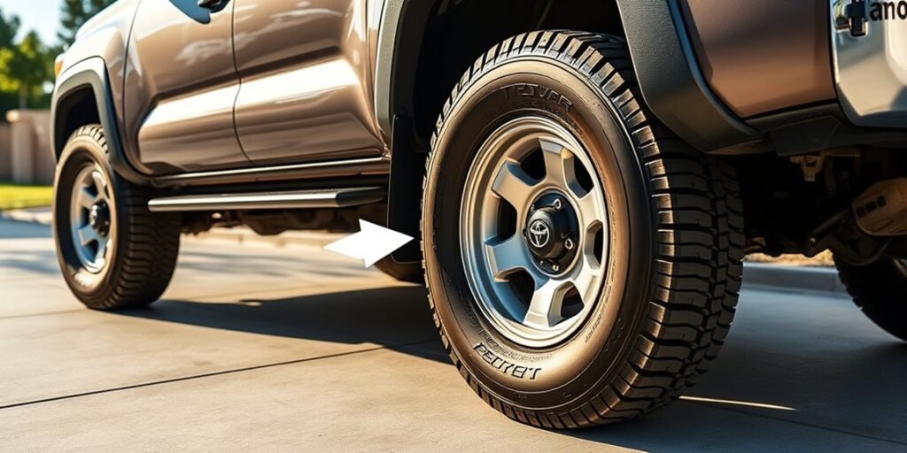 toyota tacoma tire rotation