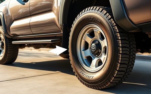 toyota tacoma tire rotation