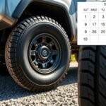 toyota tacoma tire schedule