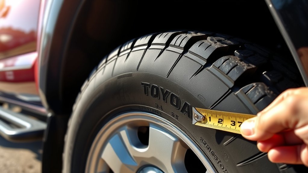 toyota tacoma tire size
