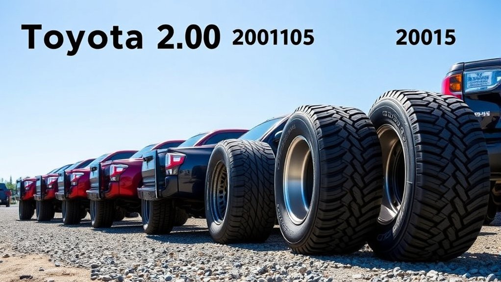 toyota tacoma tire sizes