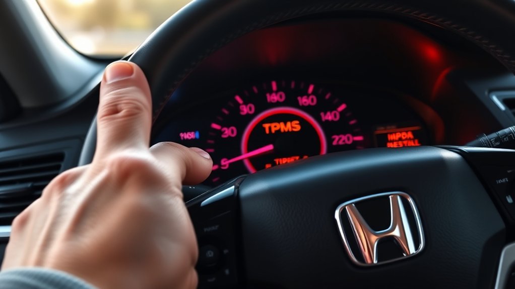 tpms light reset instructions