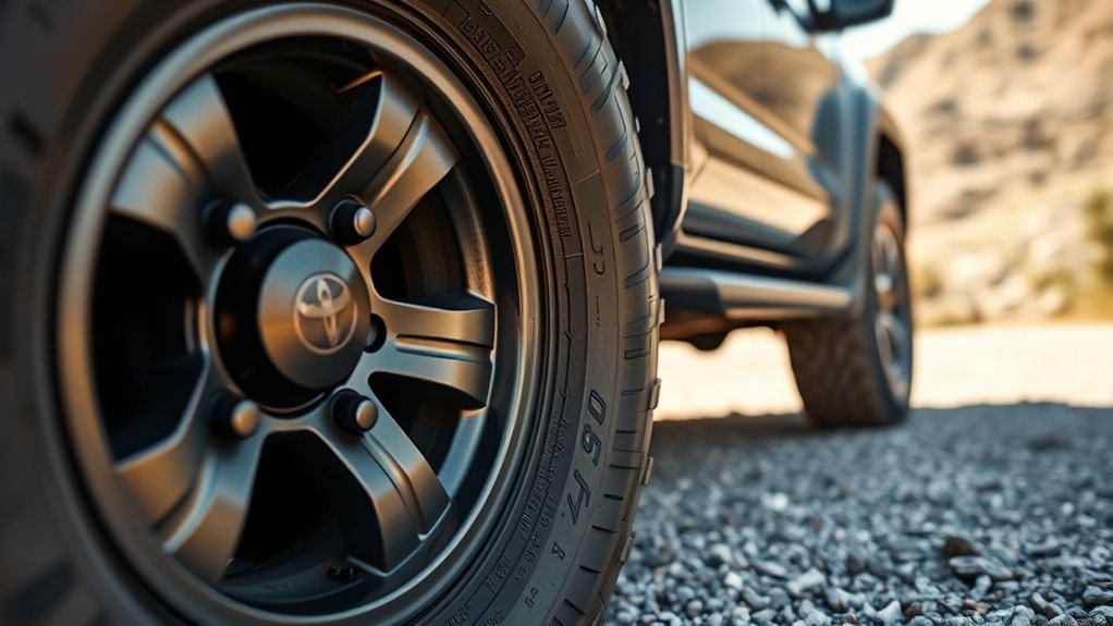 trailhunter stock tire sizes
