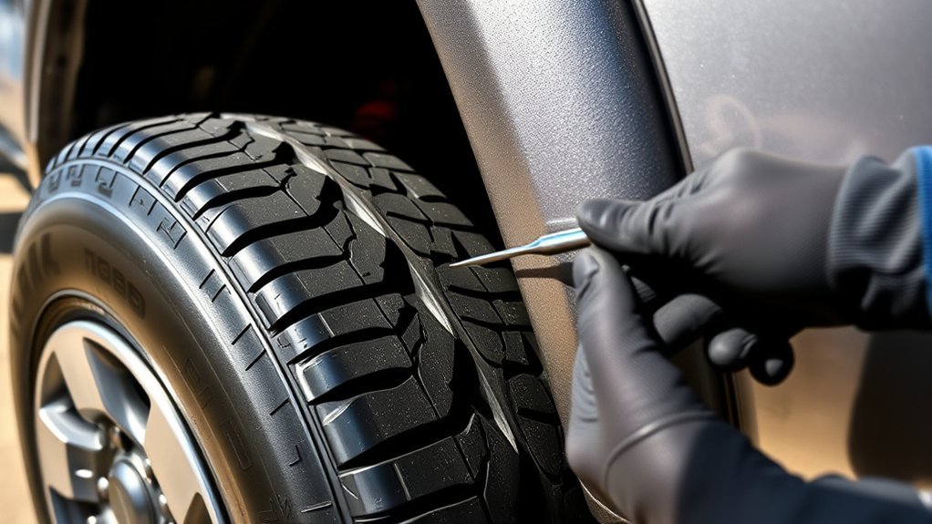 trim fender liner precisely