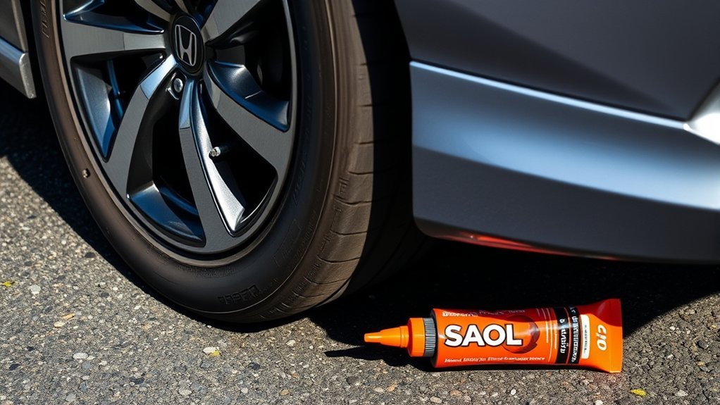 troubleshoot flat tire sealant