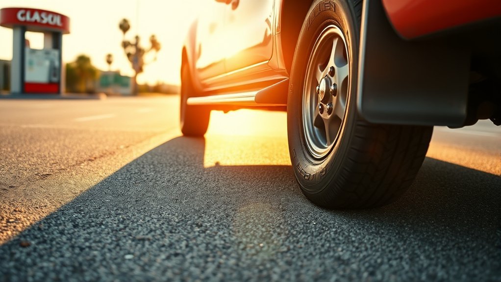 underinflated tires increase consumption