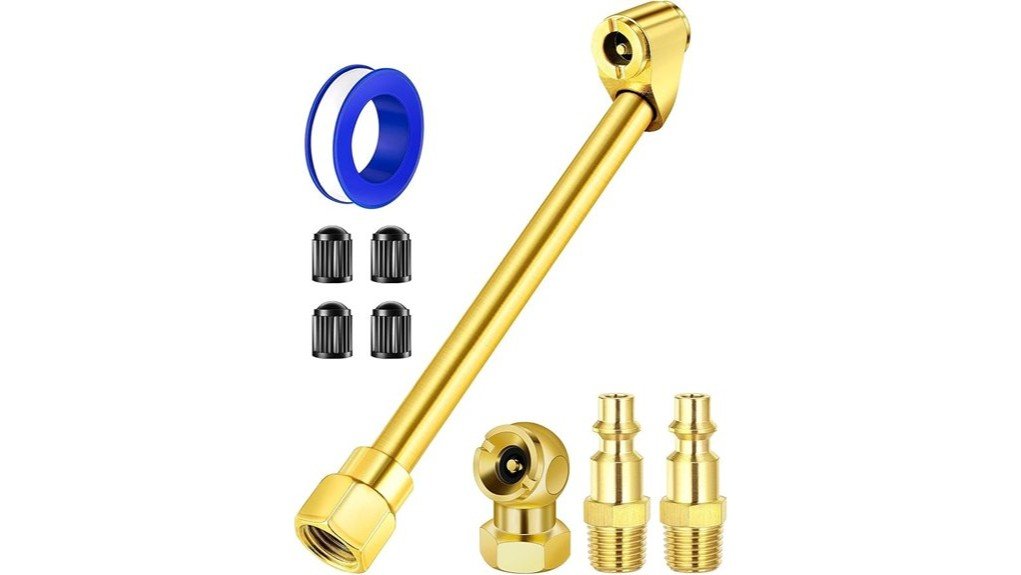 versatile air chuck set
