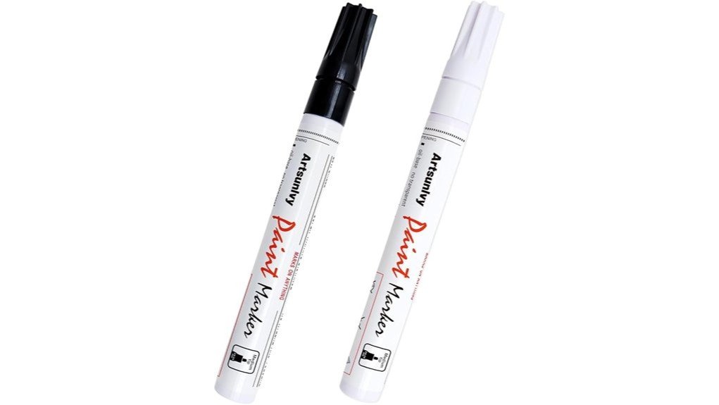 versatile and vibrant paint pens