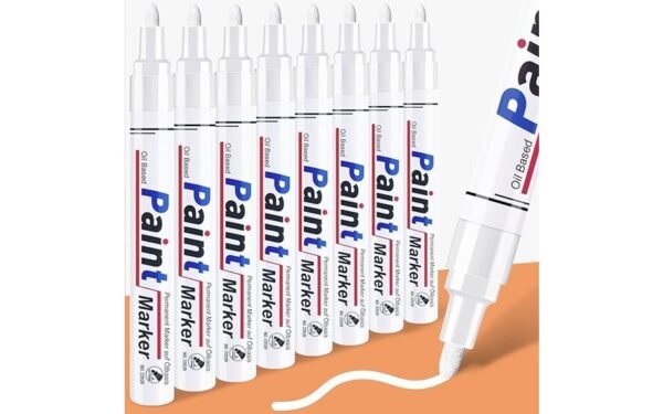 versatile white permanent marker