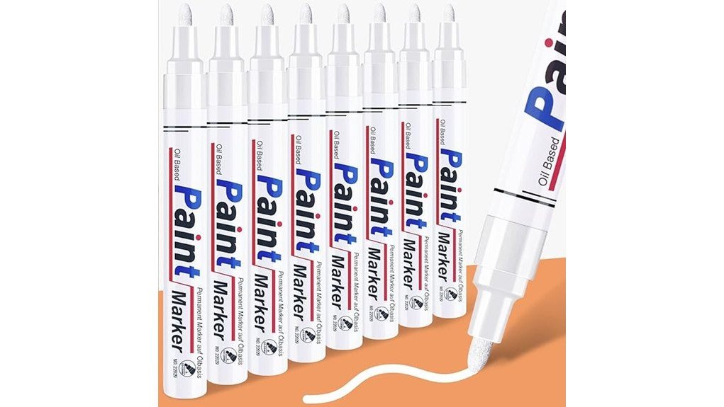 versatile white permanent marker