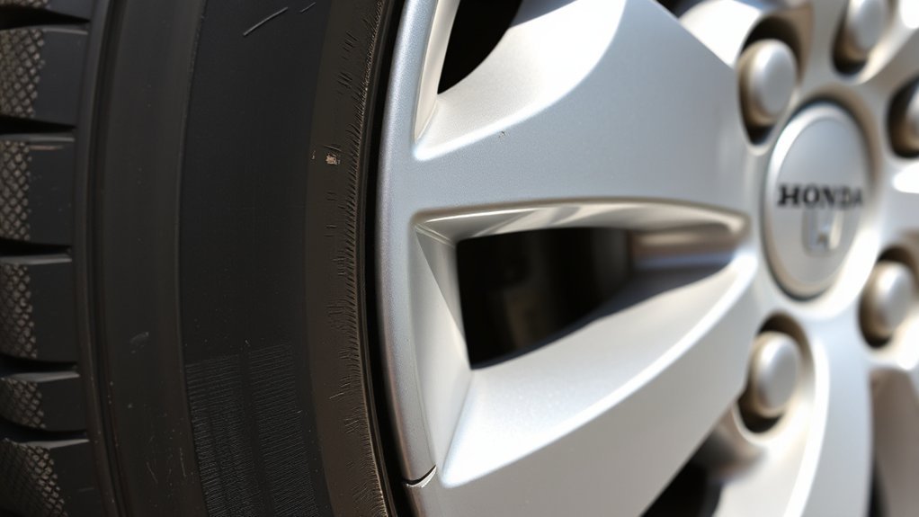 wheel rim damage awareness