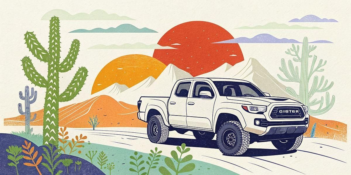 Best Tires for Toyota Tacoma Desert Driving