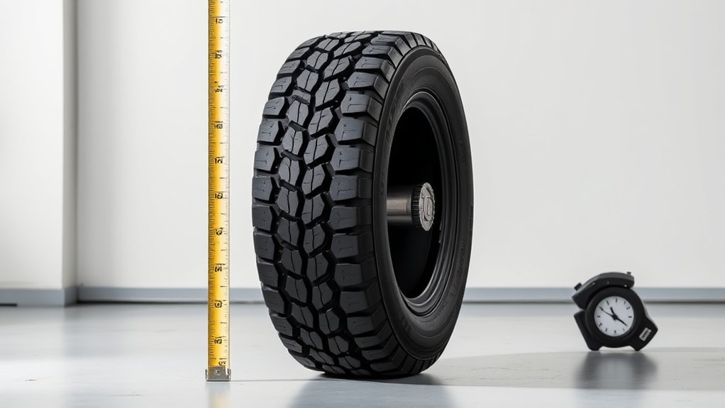 255 75r17 tire height details