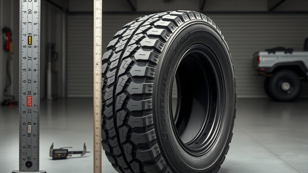 285/75R17 tire dimensions explained with width sidewall and rim size