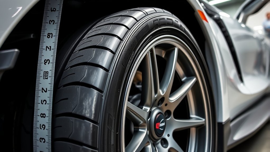 305 tire width details