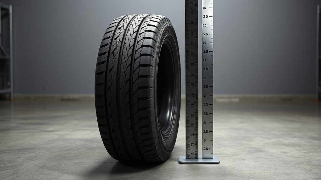 31 7 inch tire height details