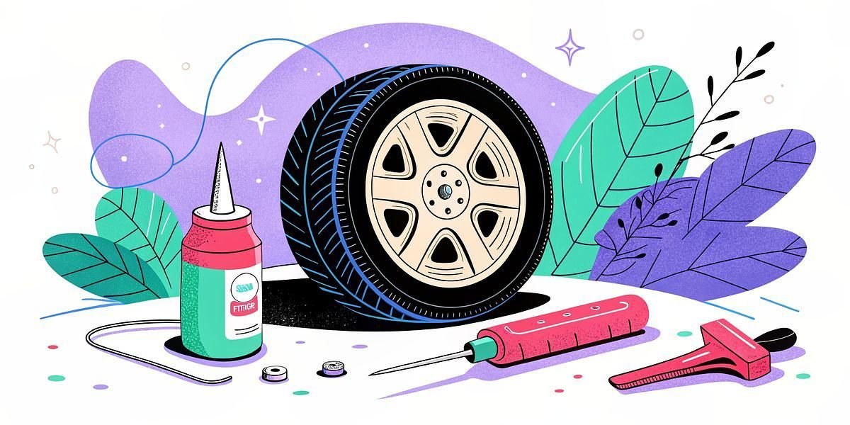 42PCS Tire Repair Rubber Nails Review