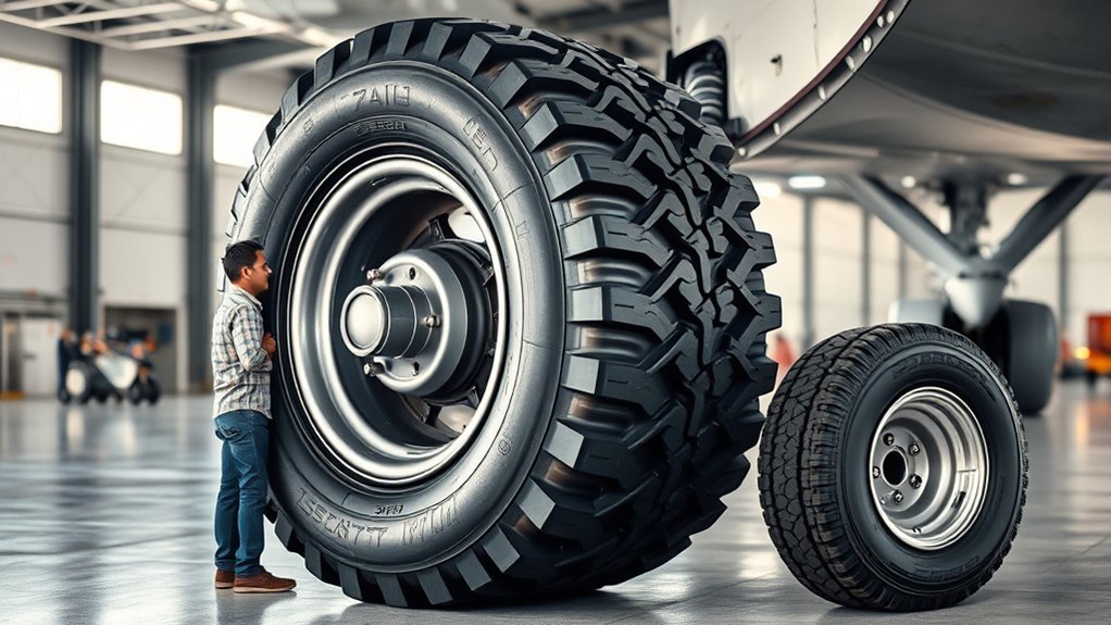airplane tire dimensions explained