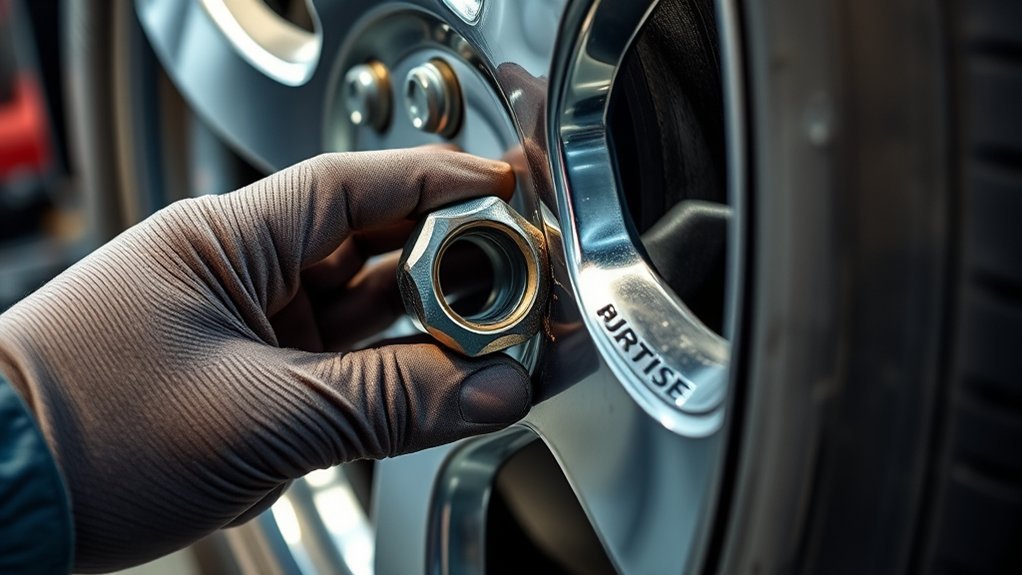 assess stripped lug nut