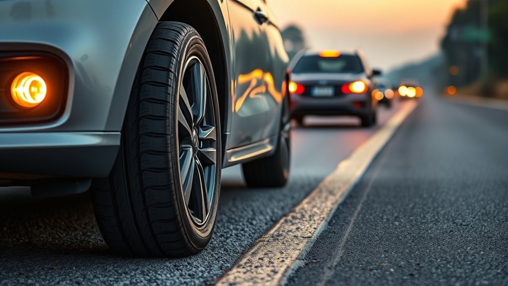 avoid driving on flats