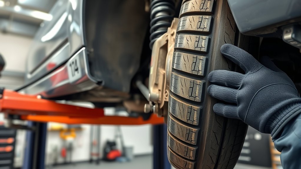 bad shocks accelerate tire wear