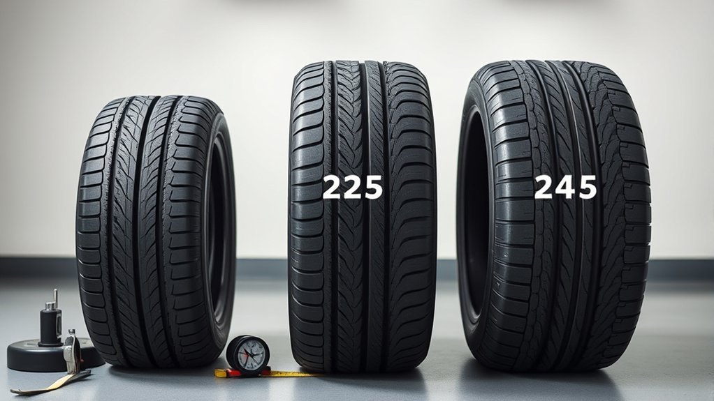 balanced tire width choice