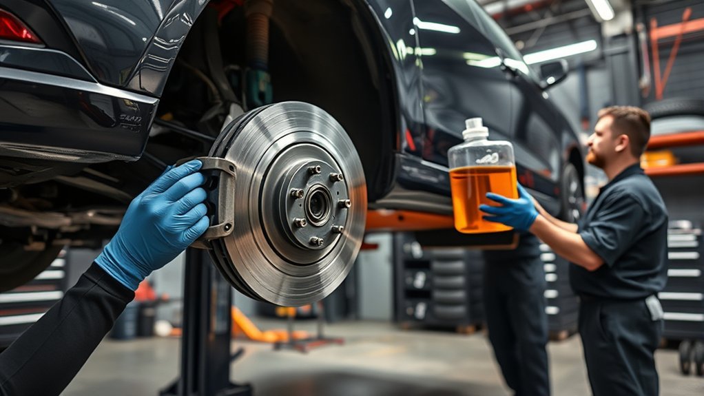 brake inspection for safety
