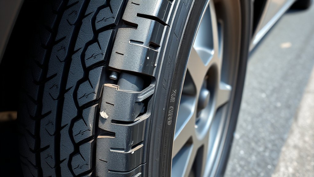 broken tire belt risks while driving