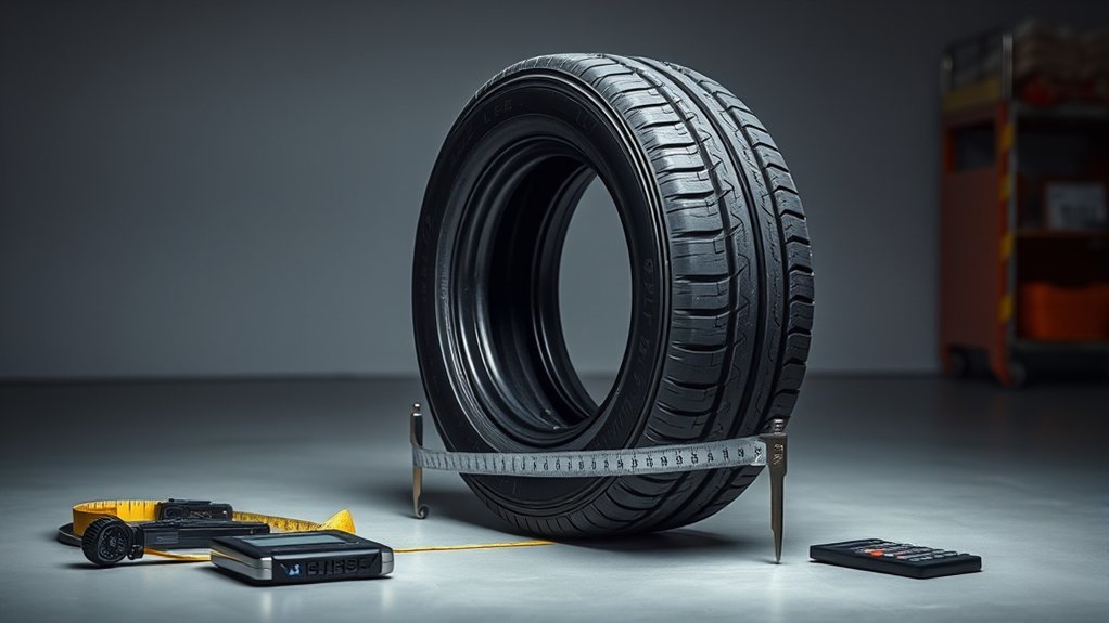 calculate tire diameter easily