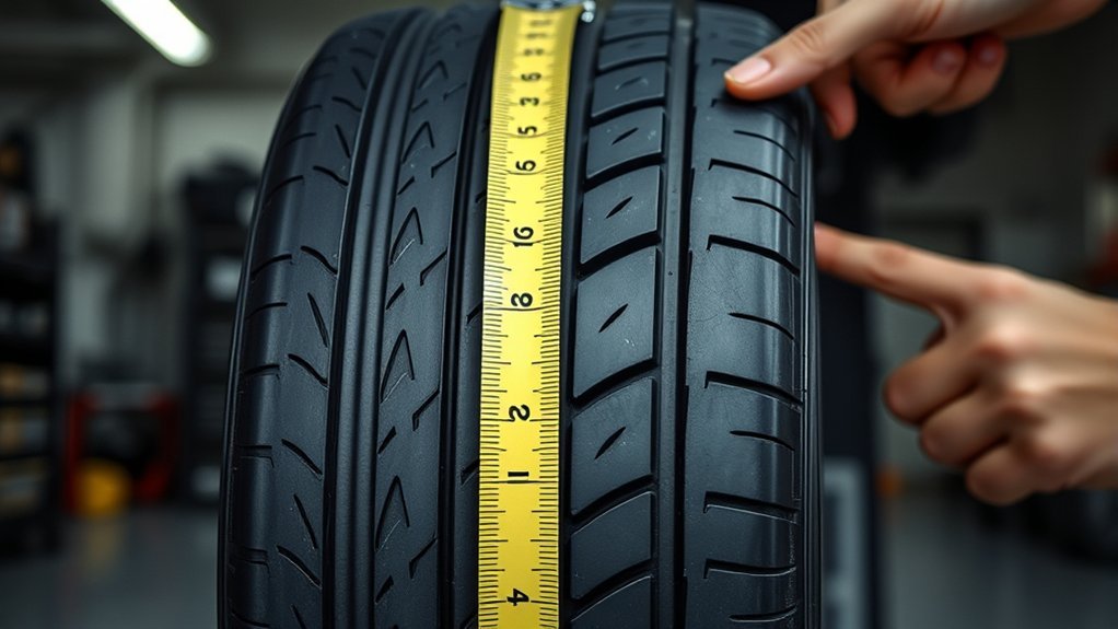 calculate tire height accurately