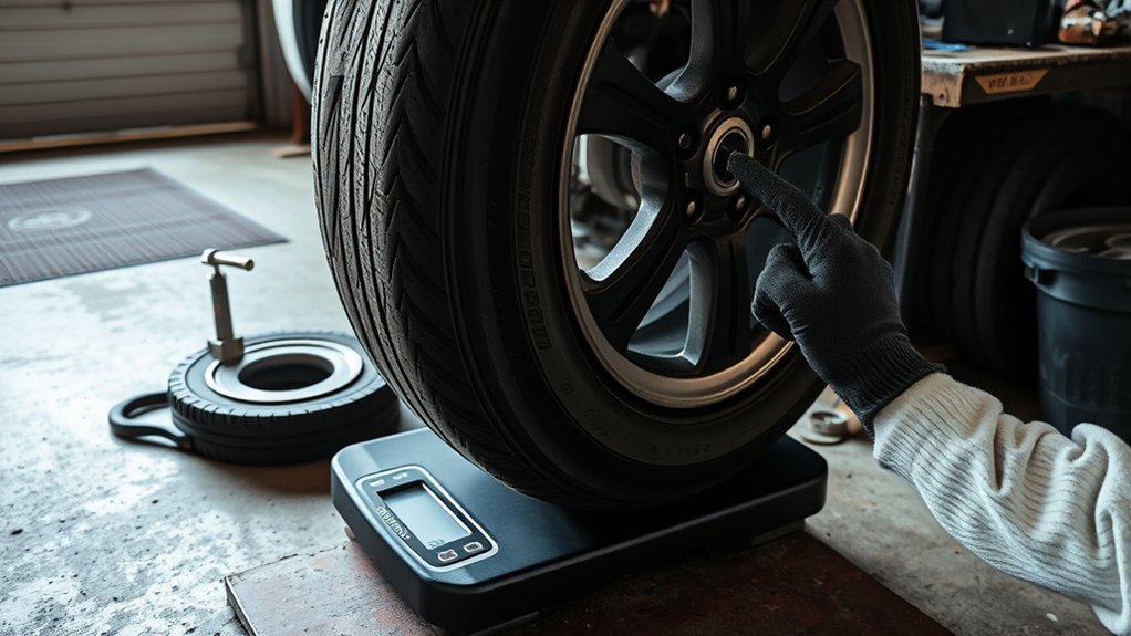 car tire weight guide