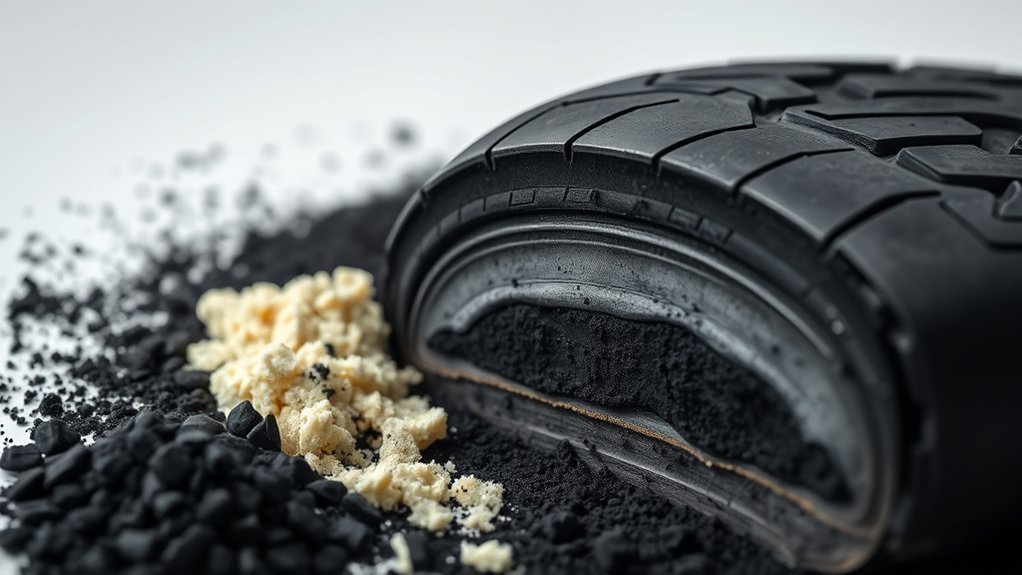 carbon black enhances tire durability
