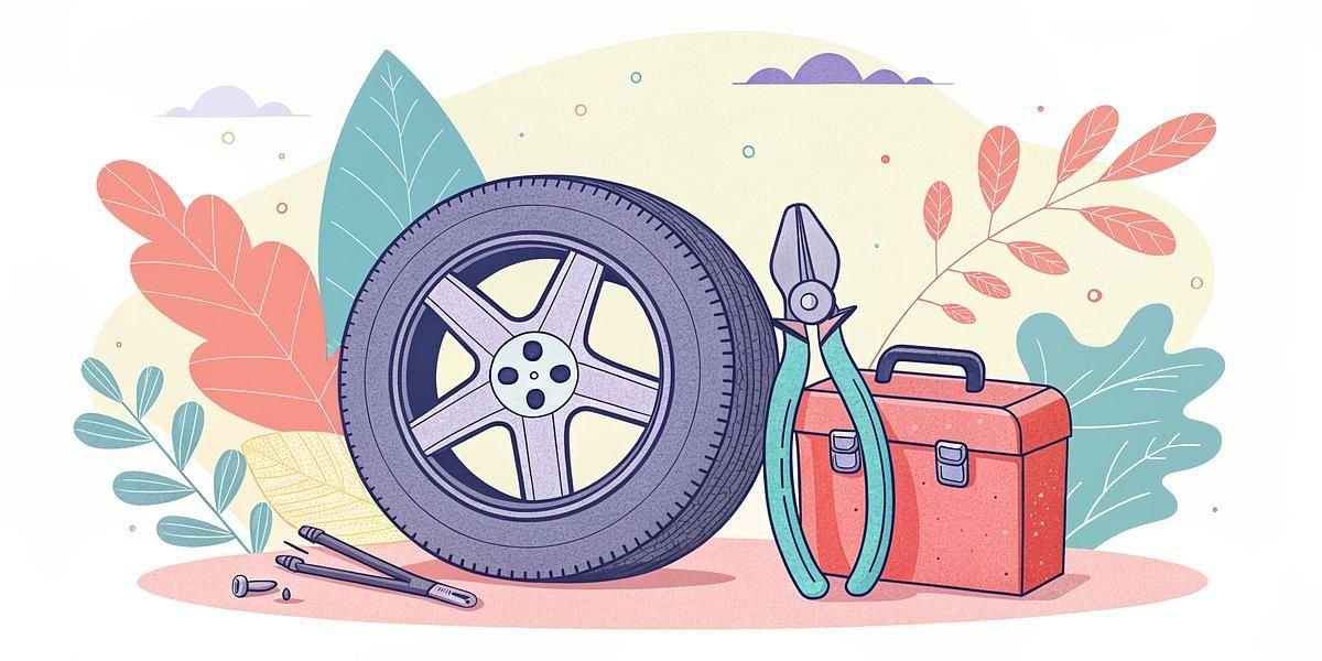 PUSKIU Tire Repair Rubber Nail Kit Review