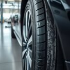 chalk marking tire inspection