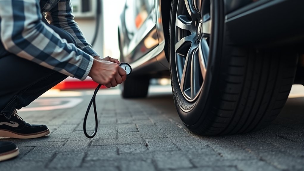check all tire pressures