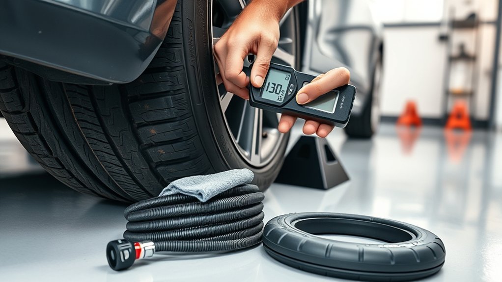 check tire pressure regularly