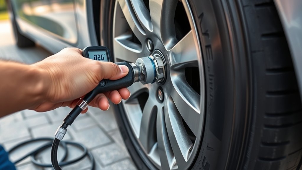 check tire pressure regularly