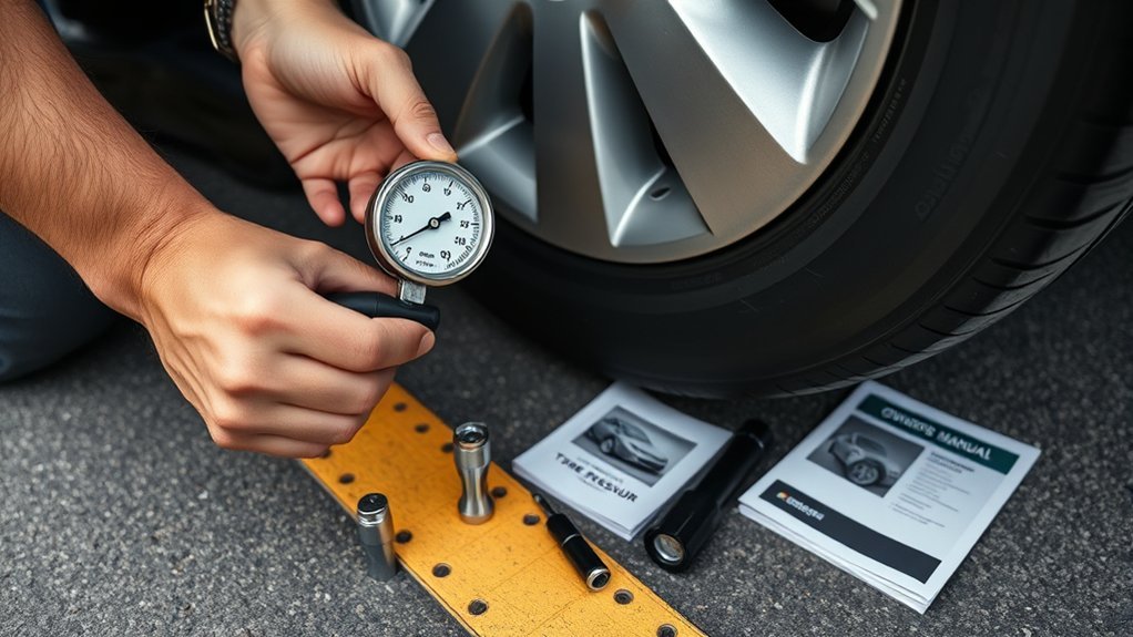 check tire pressure tools