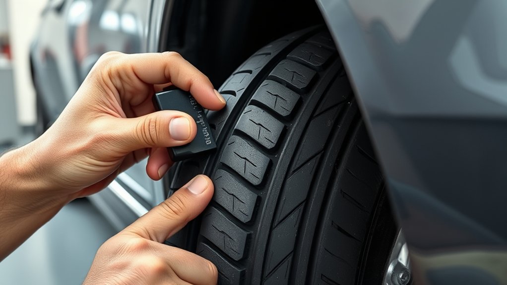 check tire tread depth regularly