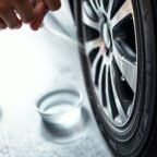 check tires for leaks