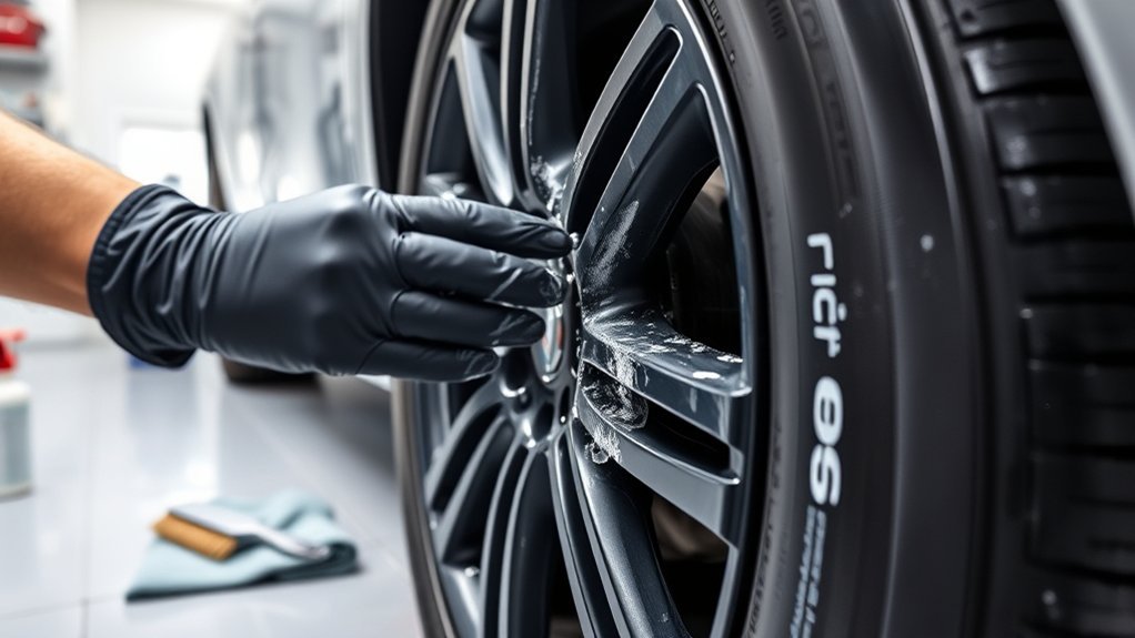 clean dry apply carefully