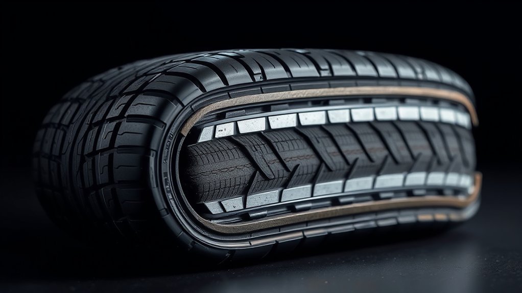 composite structure tire materials