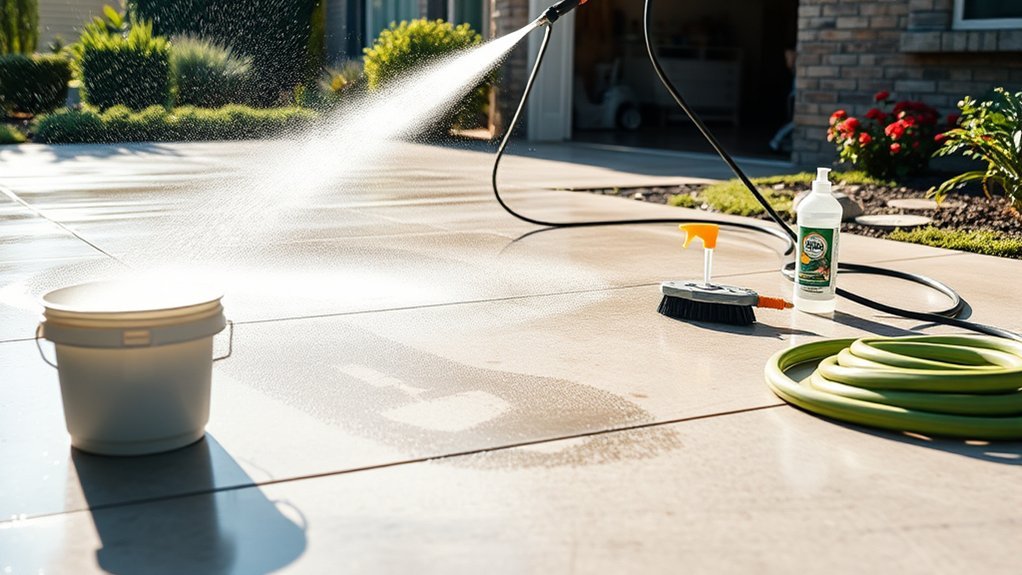 consistent driveway maintenance prevents marks