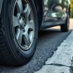 curb impact tire damage
