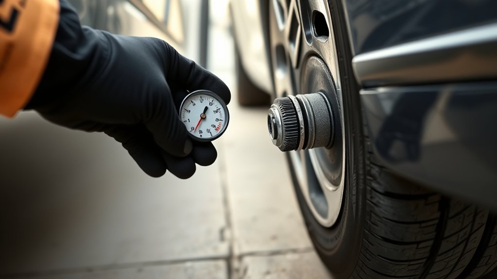 deflate car tire safely