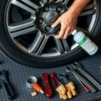 dismounting a tire guide