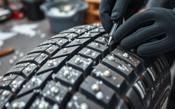 diy winter tire studding