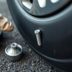 driving with tire screw