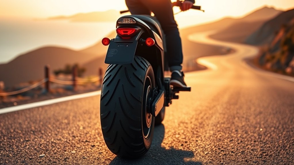 electric scooter battery range