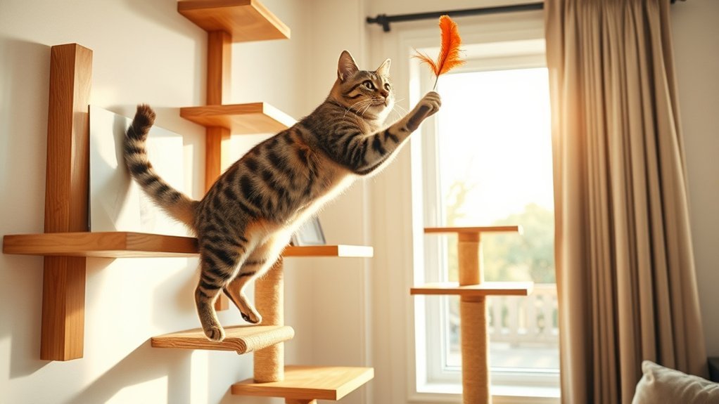 elevated spaces for cats